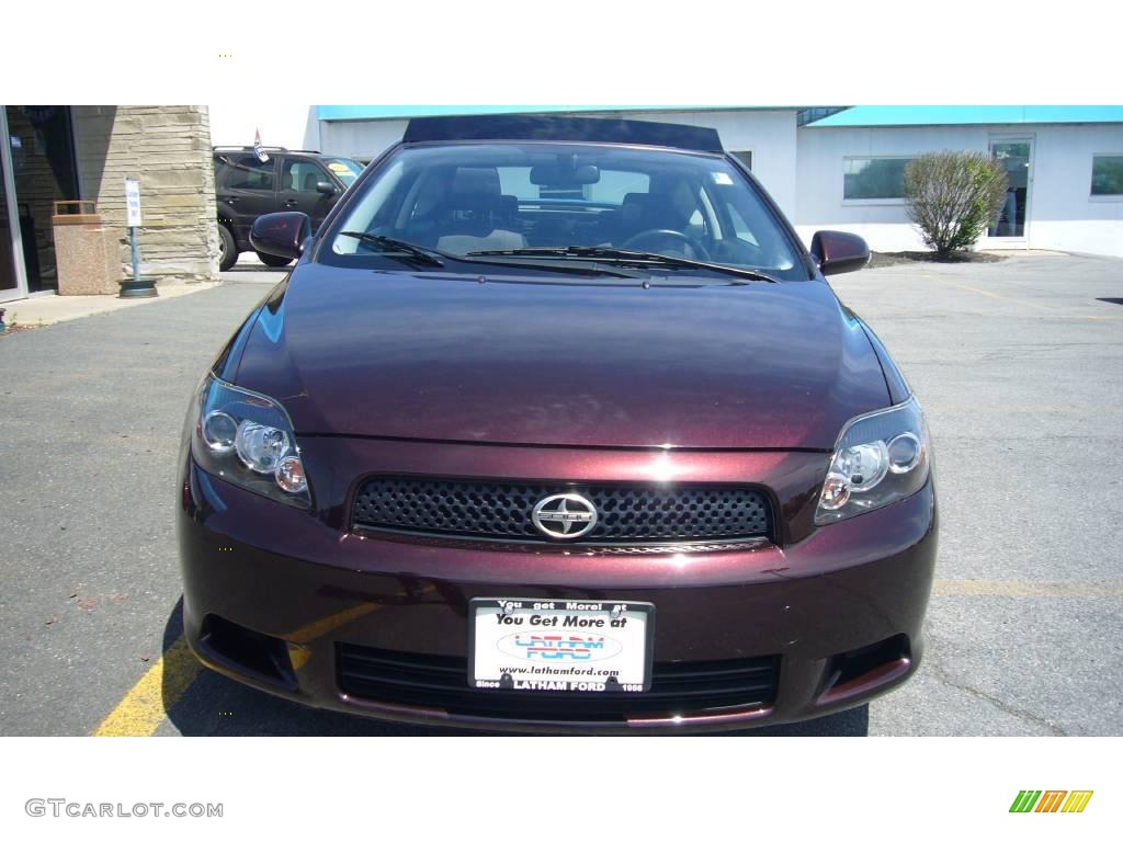 2008 tC  - Sizzling Crimson Red Mica / Dark Charcoal Gray photo #4