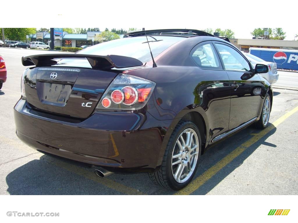 2008 tC  - Sizzling Crimson Red Mica / Dark Charcoal Gray photo #5