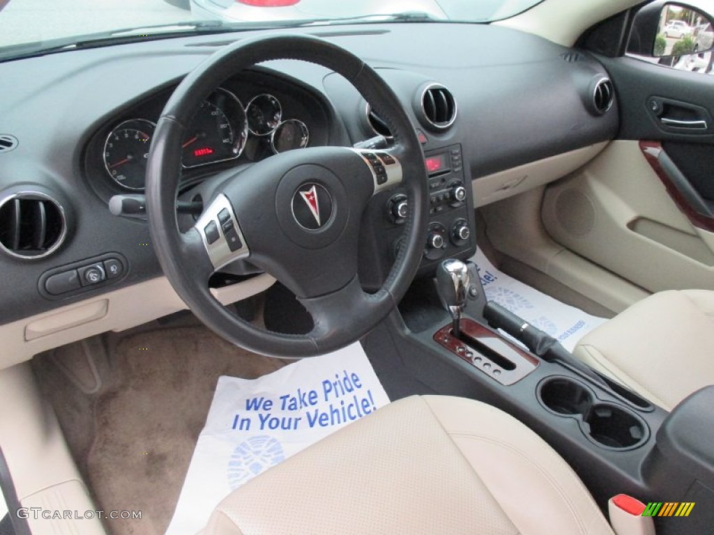 2009 G6 V6 Sedan - Summit White / Light Taupe photo #11