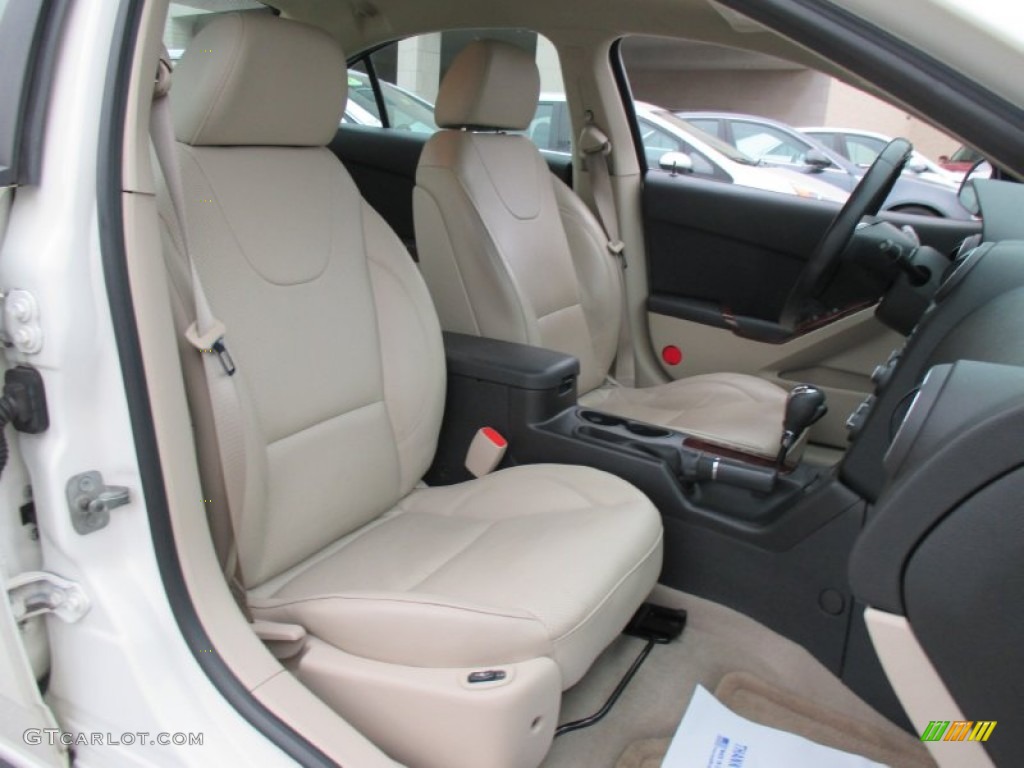 2009 G6 V6 Sedan - Summit White / Light Taupe photo #18