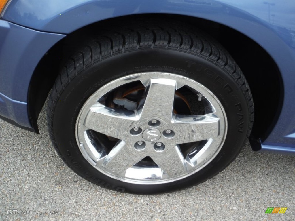 2007 Caliber R/T AWD - Marine Blue Pearl / Pastel Slate Gray/Blue photo #6