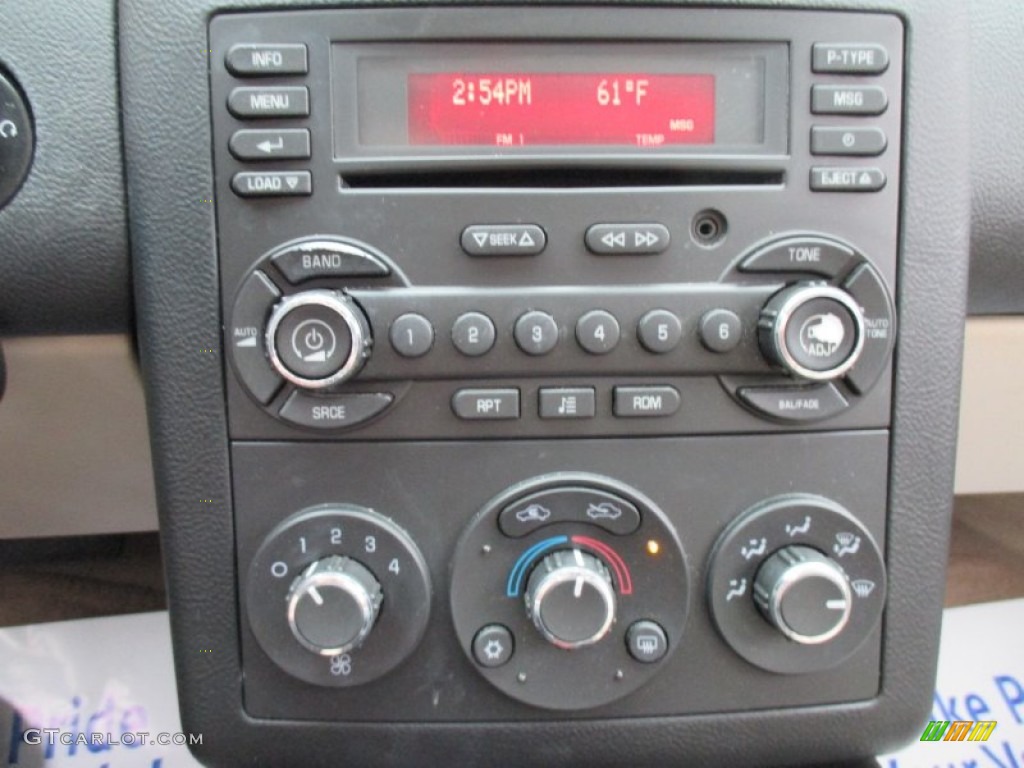 2009 G6 V6 Sedan - Summit White / Light Taupe photo #35