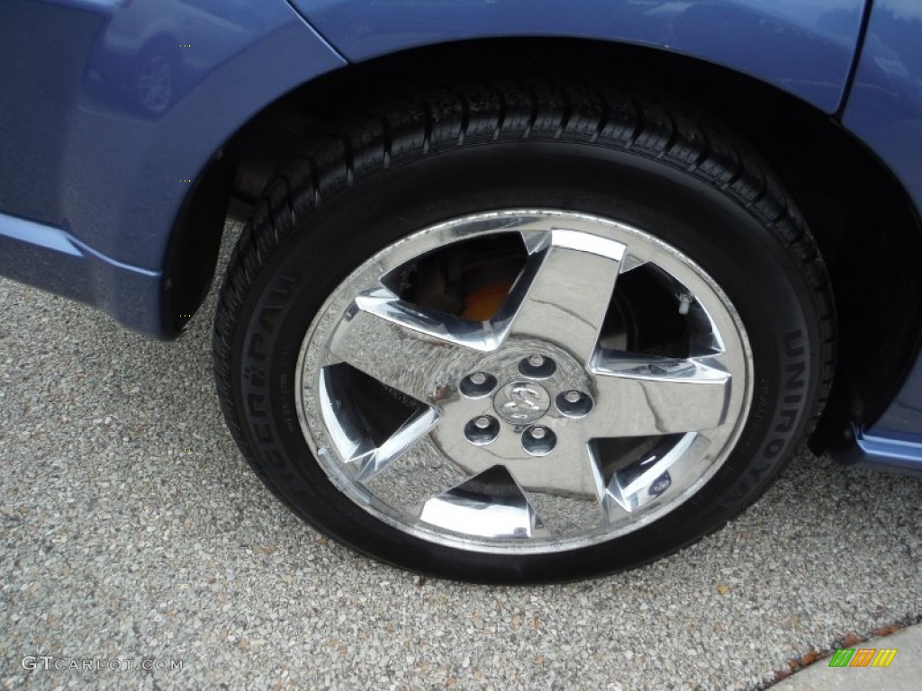 2007 Caliber R/T AWD - Marine Blue Pearl / Pastel Slate Gray/Blue photo #11