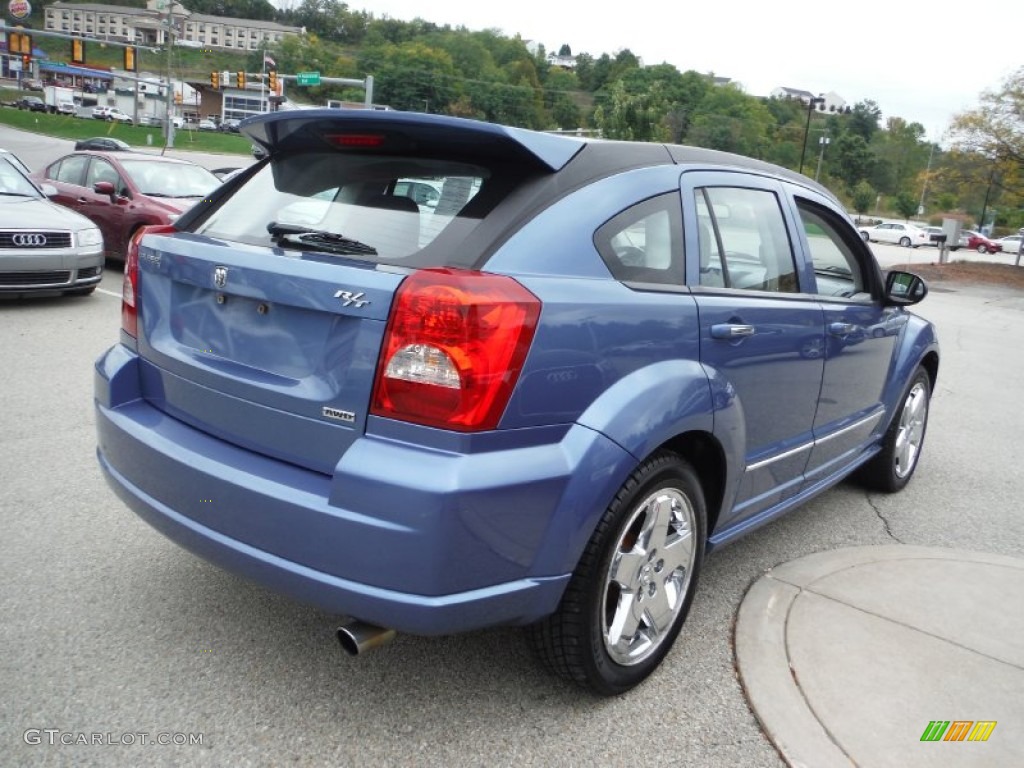 2007 Caliber R/T AWD - Marine Blue Pearl / Pastel Slate Gray/Blue photo #12