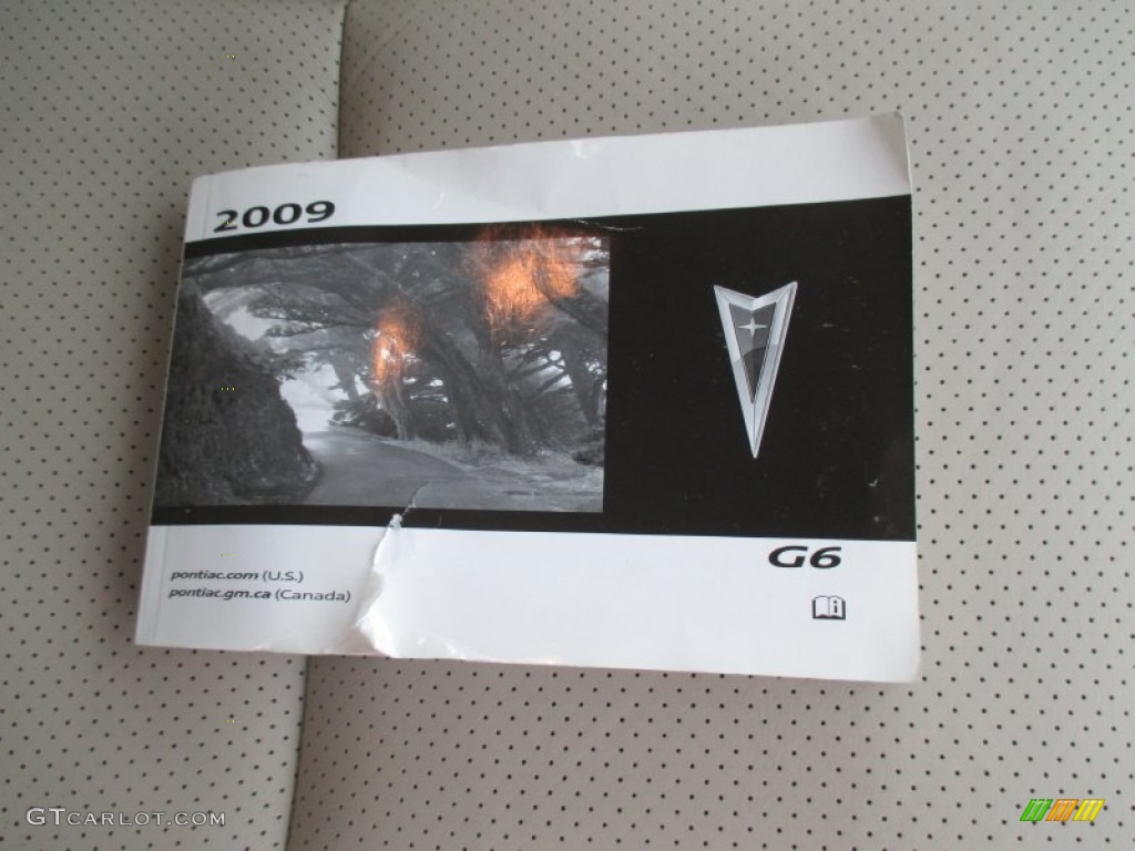 2009 G6 V6 Sedan - Summit White / Light Taupe photo #37