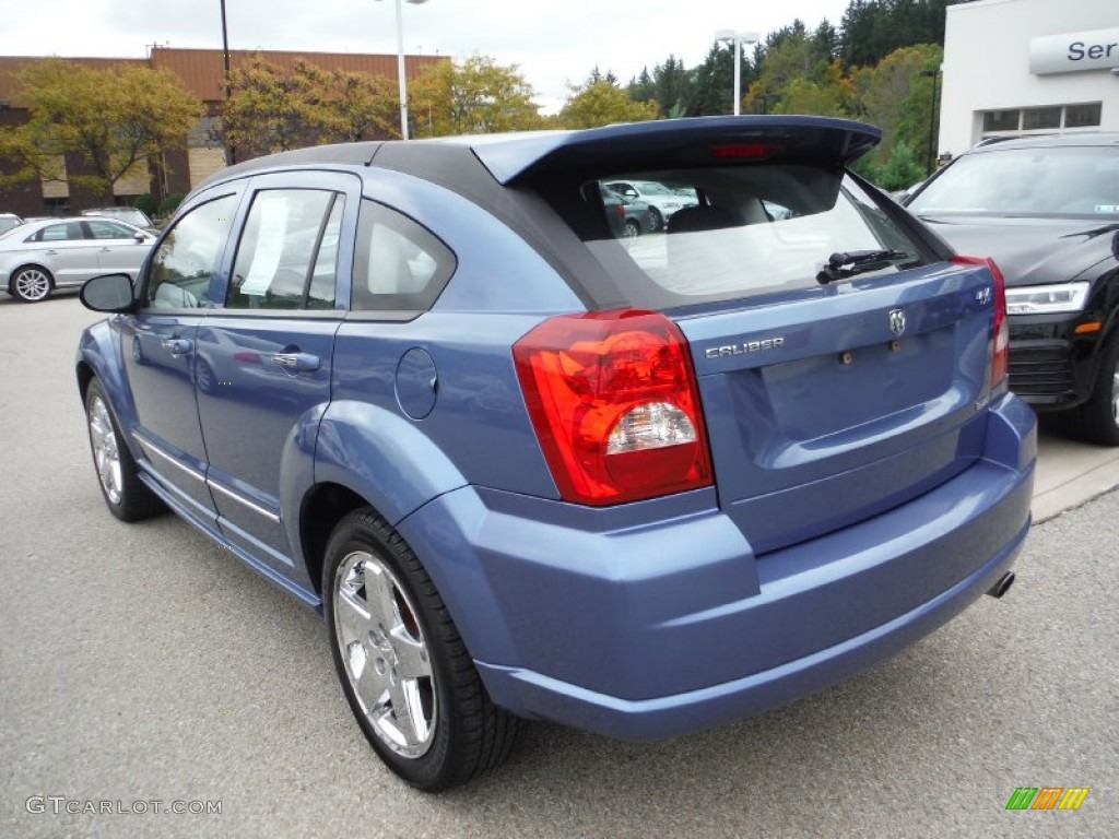 2007 Caliber R/T AWD - Marine Blue Pearl / Pastel Slate Gray/Blue photo #14