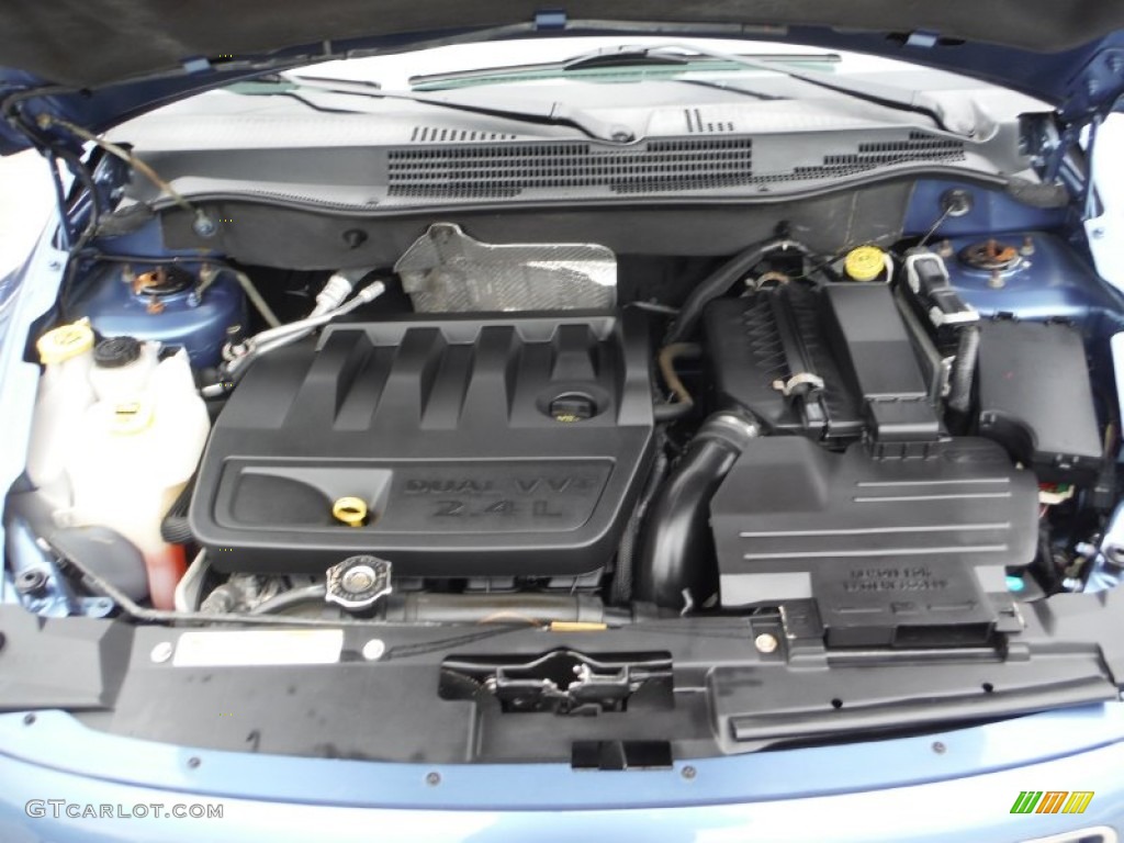 2007 Caliber R/T AWD - Marine Blue Pearl / Pastel Slate Gray/Blue photo #17