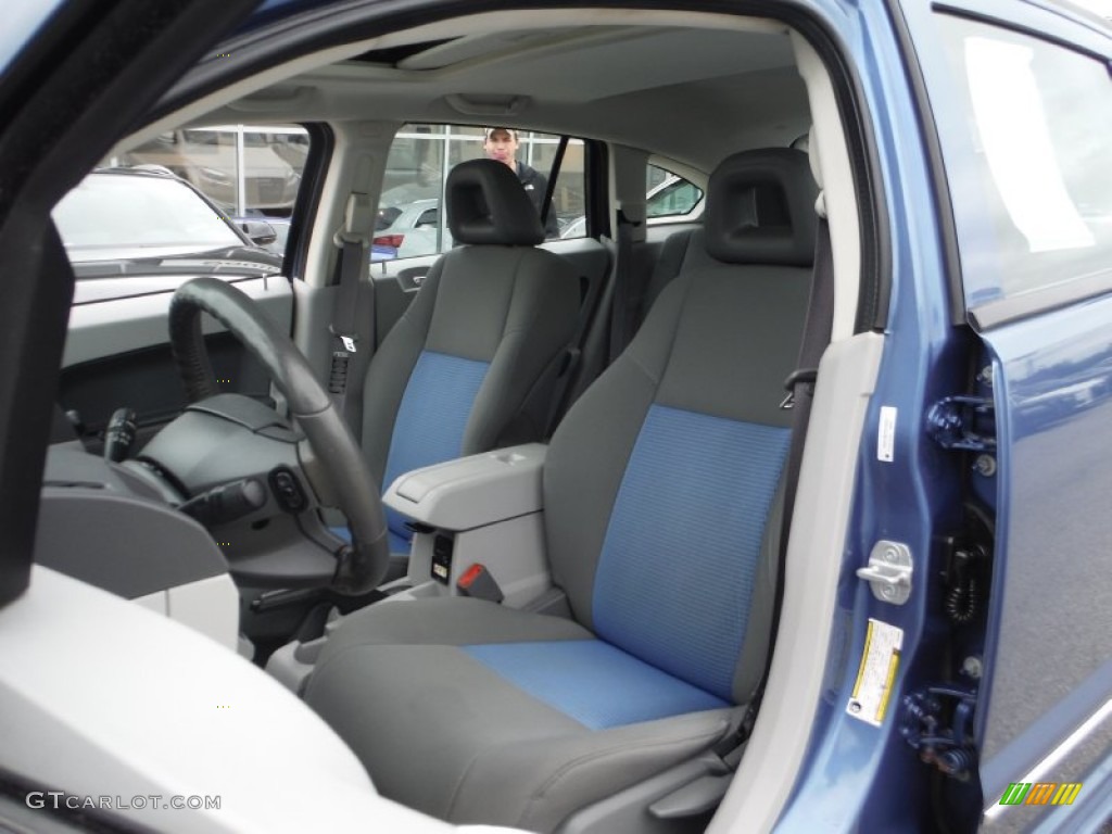 2007 Caliber R/T AWD - Marine Blue Pearl / Pastel Slate Gray/Blue photo #21