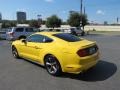 2015 Triple Yellow Tricoat Ford Mustang V6 Coupe  photo #6