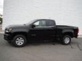 2016 Black Chevrolet Colorado WT Extended Cab 4x4  photo #2