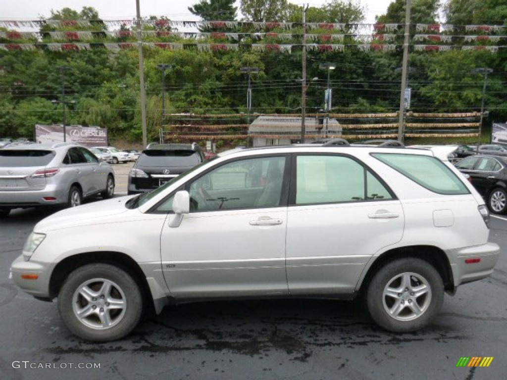 2001 RX 300 AWD - White Gold Crystal / Ivory photo #1