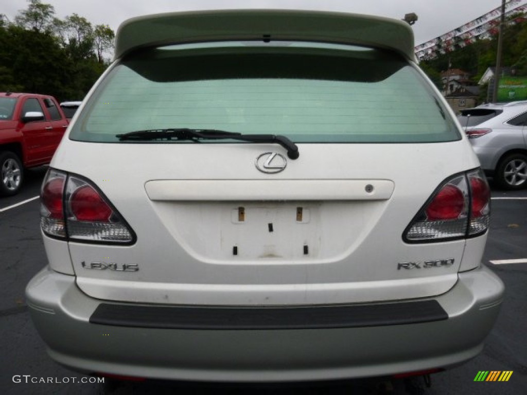2001 RX 300 AWD - White Gold Crystal / Ivory photo #2