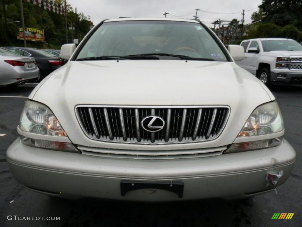 2001 RX 300 AWD - White Gold Crystal / Ivory photo #6
