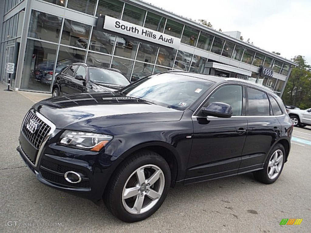 2011 Q5 3.2 quattro - Deep Sea Blue Pearl Effect / Cinnamon Brown photo #1