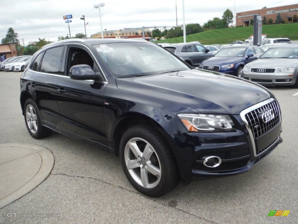 2011 Q5 3.2 quattro - Deep Sea Blue Pearl Effect / Cinnamon Brown photo #9