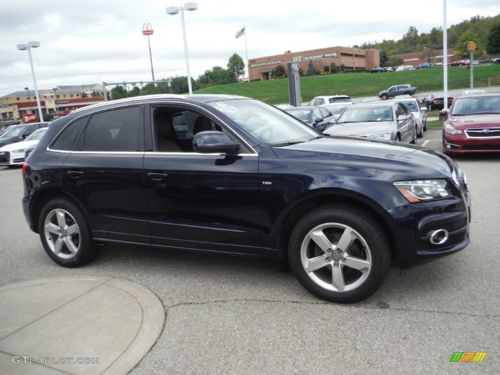 2011 Q5 3.2 quattro - Deep Sea Blue Pearl Effect / Cinnamon Brown photo #10