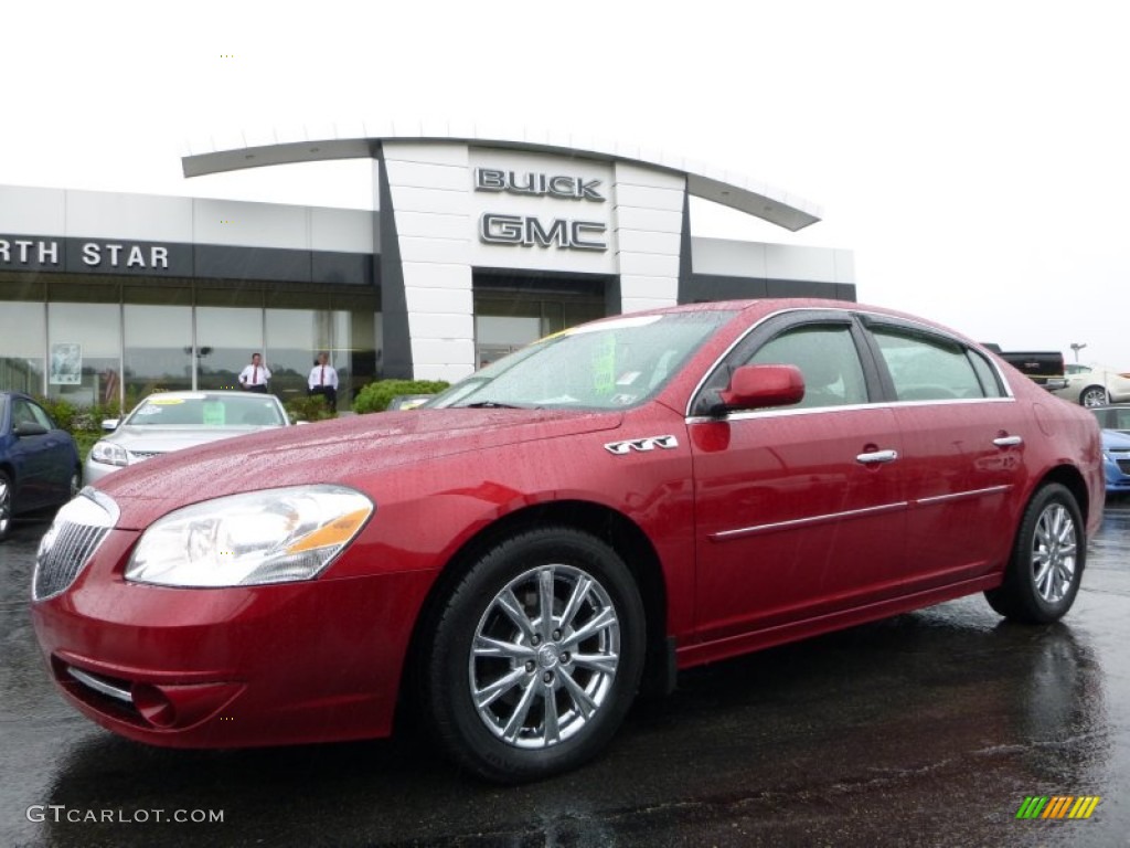 2011 Lucerne CXL - Crystal Red Tintcoat / Cocoa/Cashmere photo #1
