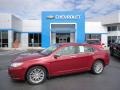 Deep Cherry Red Crystal Pearl Coat 2012 Chrysler 200 Limited Sedan