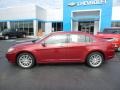 Deep Cherry Red Crystal Pearl Coat - 200 Limited Sedan Photo No. 2