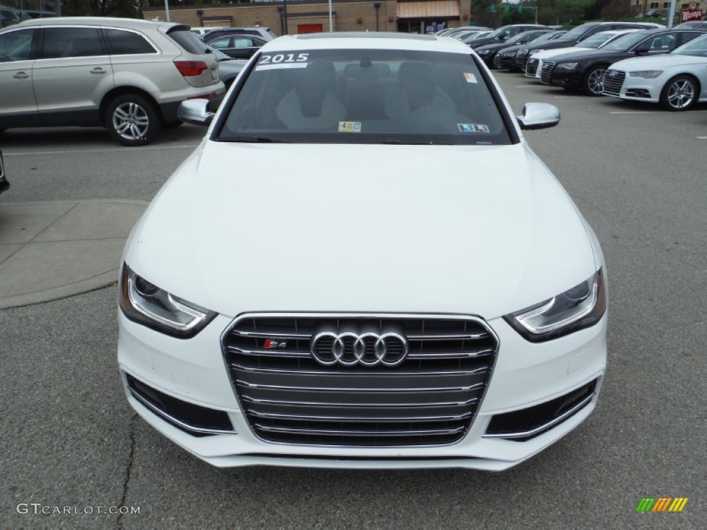 2015 S4 Premium Plus 3.0 TFSI quattro - Ibis White / Black/Lunar Silver photo #7