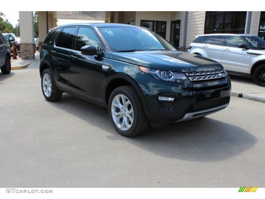 Aintree Green Metallic Land Rover Discovery Sport