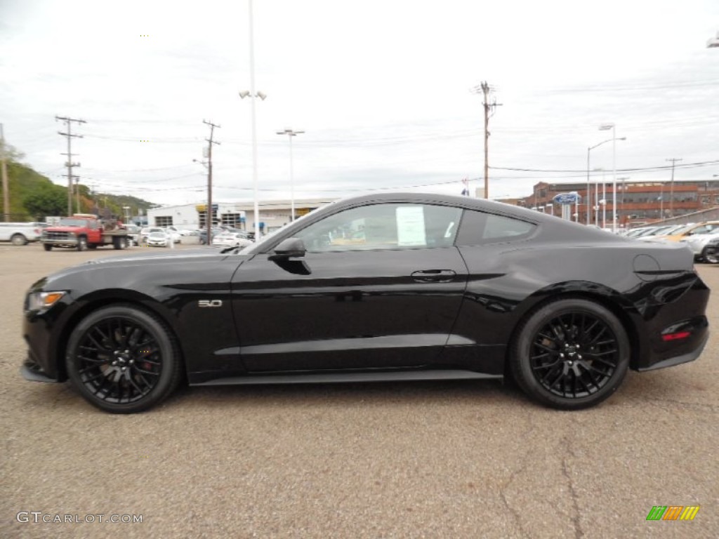 2016 Mustang GT Premium Coupe - Shadow Black / Ebony Recaro Sport Seats photo #6