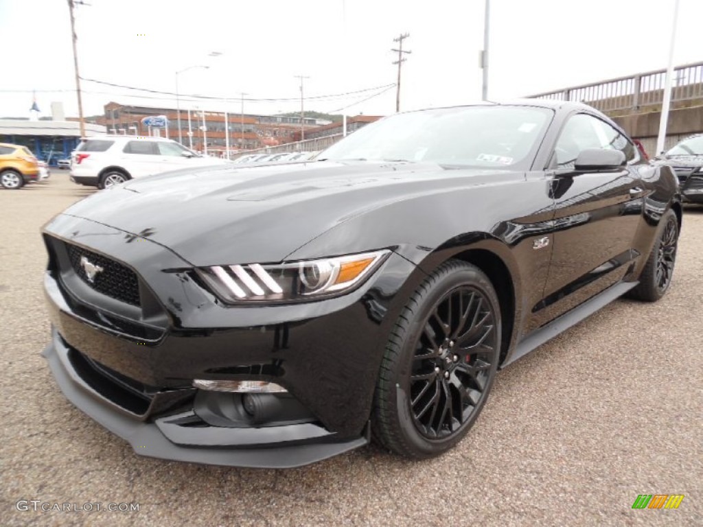 2016 Mustang GT Premium Coupe - Shadow Black / Ebony Recaro Sport Seats photo #7