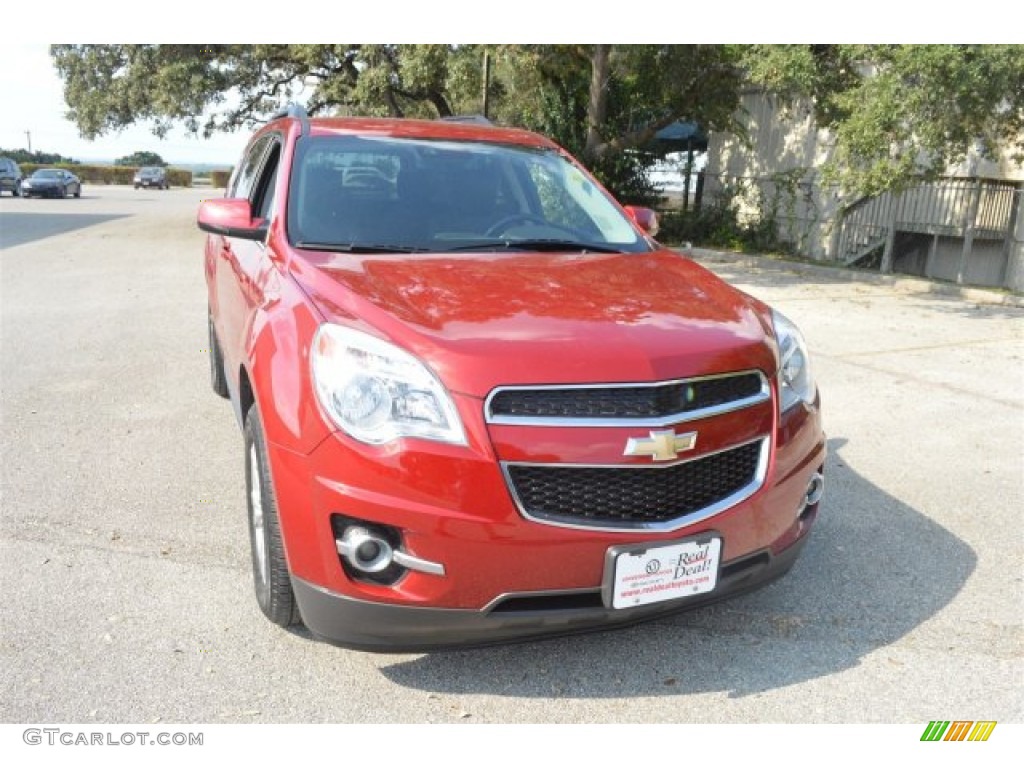 2014 Equinox LT - Crystal Red Tintcoat / Jet Black photo #3