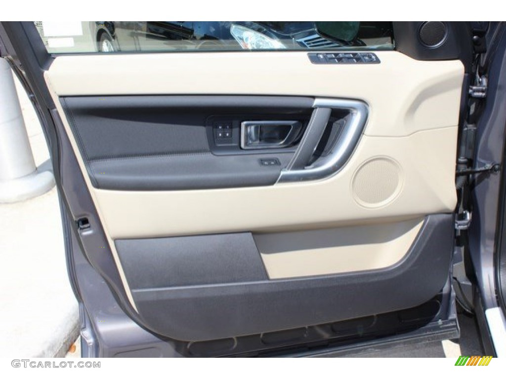 2016 Land Rover Discovery Sport HSE 4WD Almond Door Panel Photo #107605105