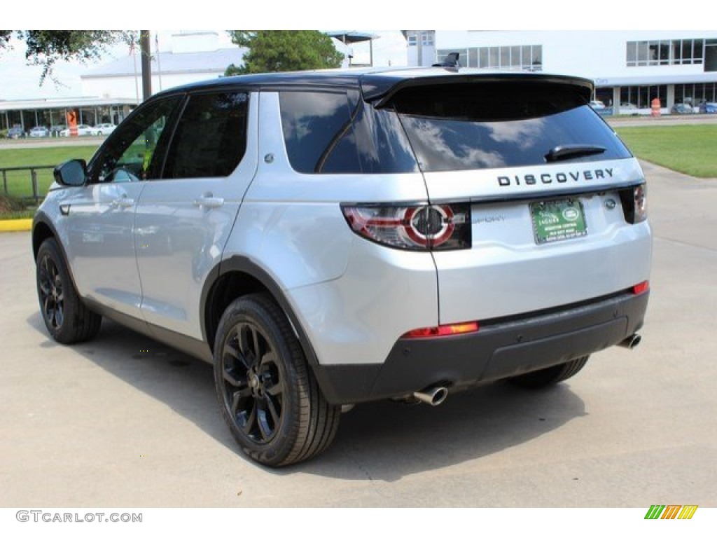 2016 Discovery Sport HSE 4WD - Indus Silver Metallic / Ebony photo #8