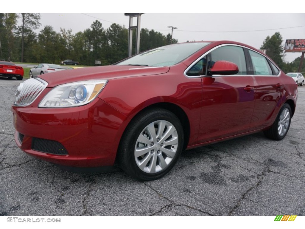 Crystal Red Tintcoat 2016 Buick Verano Verano Group Exterior Photo #107606884