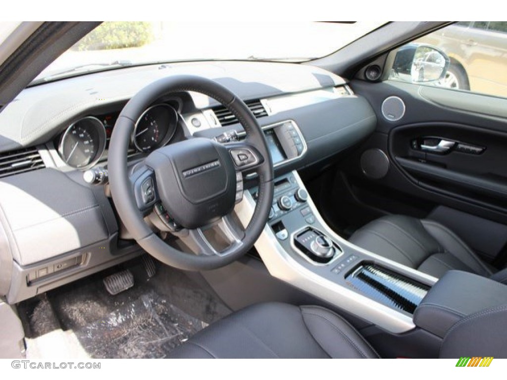 Ebony/Ebony Interior 2016 Land Rover Range Rover Evoque SE Photo #107606941