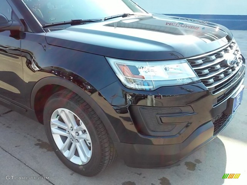 2016 Explorer FWD - Shadow Black / Medium Light Camel photo #3