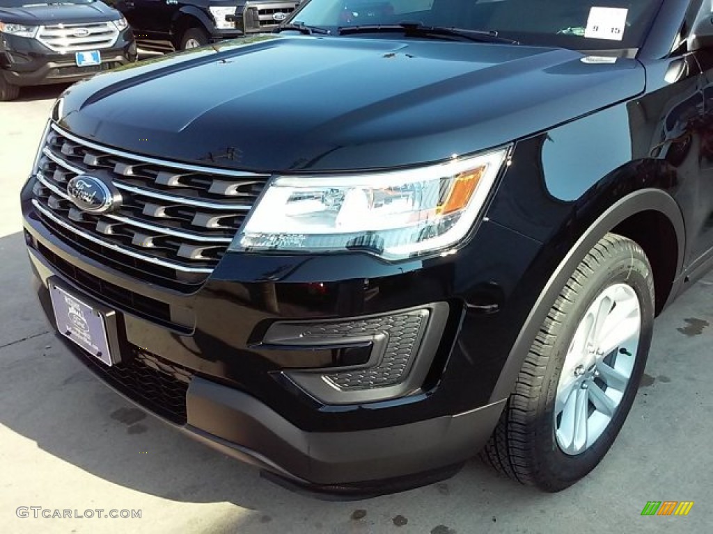 2016 Explorer FWD - Shadow Black / Medium Light Camel photo #9