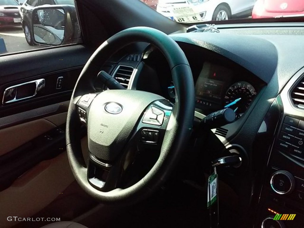 2016 Explorer FWD - Shadow Black / Medium Light Camel photo #27