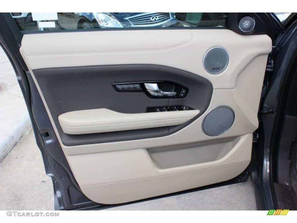 2016 Land Rover Range Rover Evoque SE Espresso/Almond Door Panel Photo #107607778