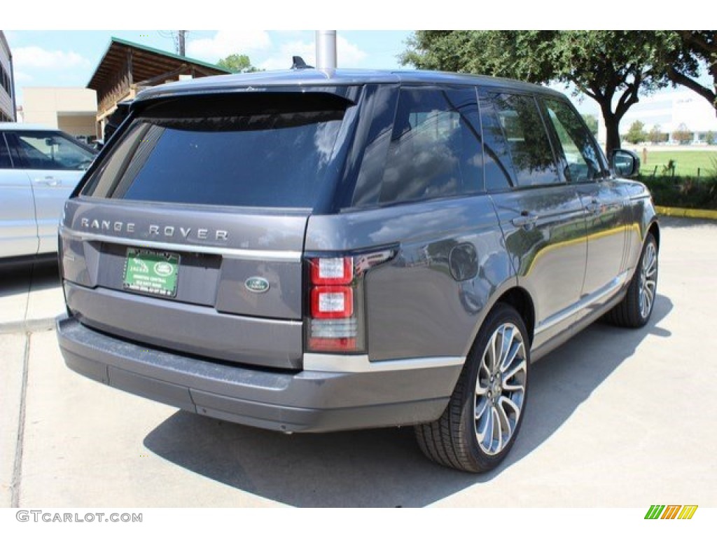 2016 Range Rover Supercharged - Waitomo Grey Metallic / Ebony/Ebony photo #10