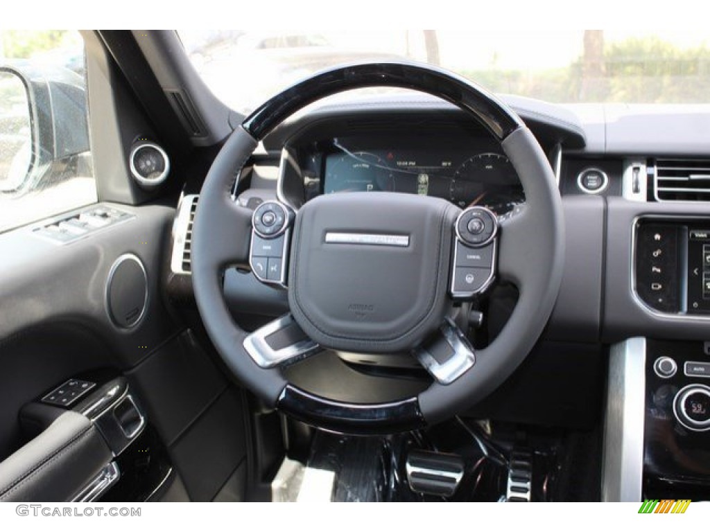 2016 Range Rover Supercharged - Waitomo Grey Metallic / Ebony/Ebony photo #13