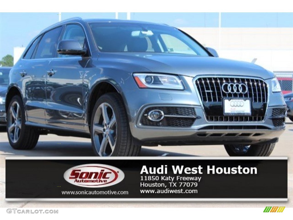 2016 Q5 3.0 TFSI Premium Plus quattro - Monsoon Gray Metallic / Black photo #1