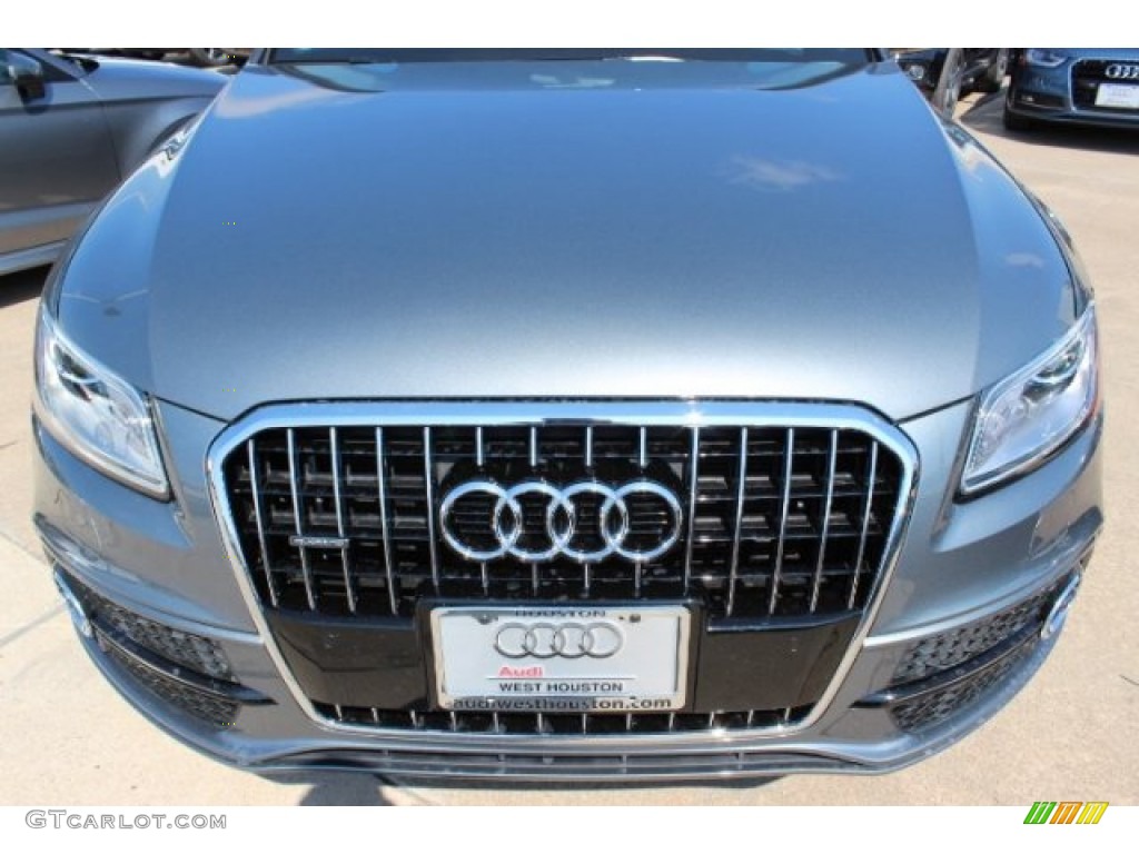2016 Q5 3.0 TFSI Premium Plus quattro - Monsoon Gray Metallic / Black photo #2