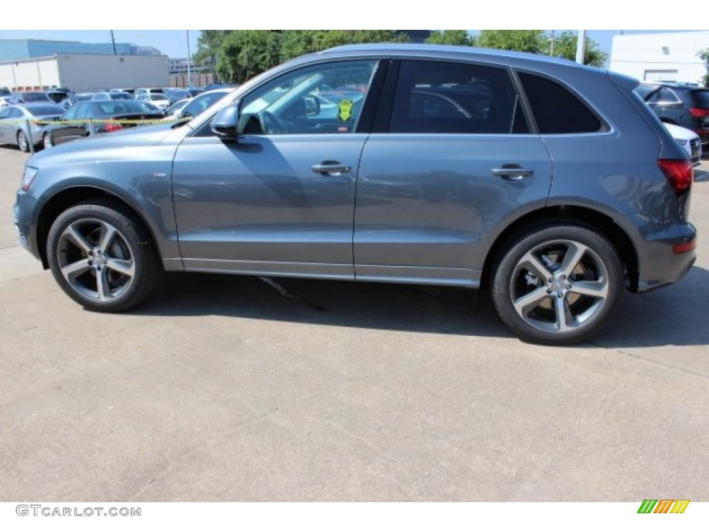 2016 Q5 3.0 TFSI Premium Plus quattro - Monsoon Gray Metallic / Black photo #5