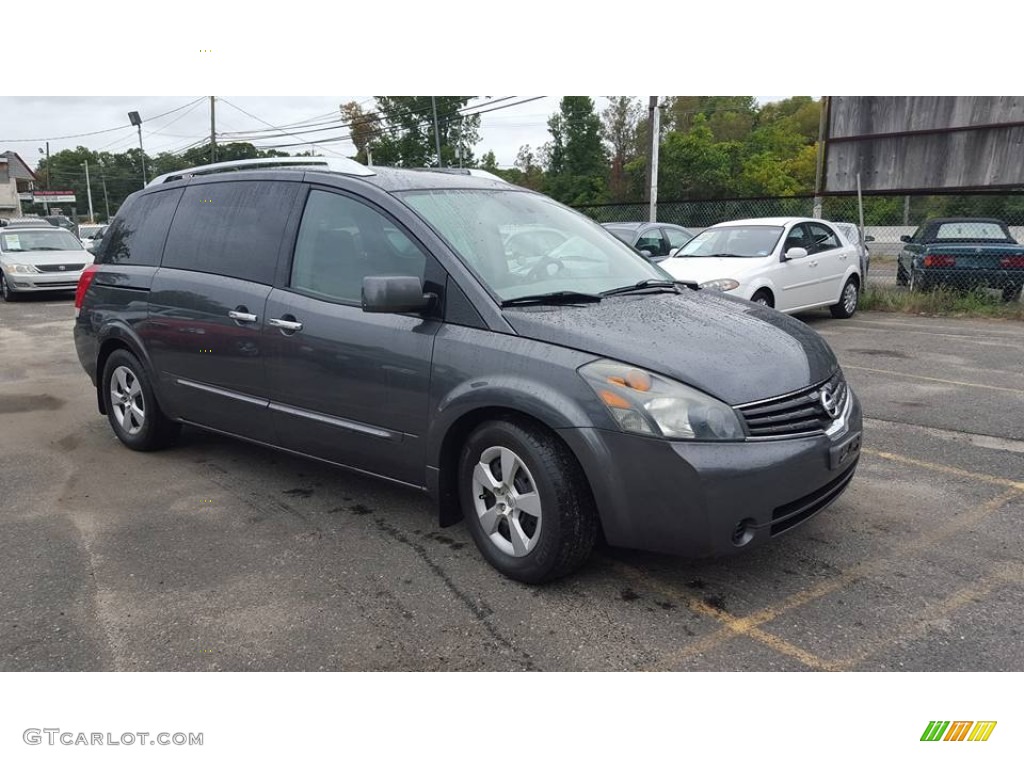 Smoke Gray Metallic 2007 Nissan Quest 3.5 S Exterior Photo #107611123