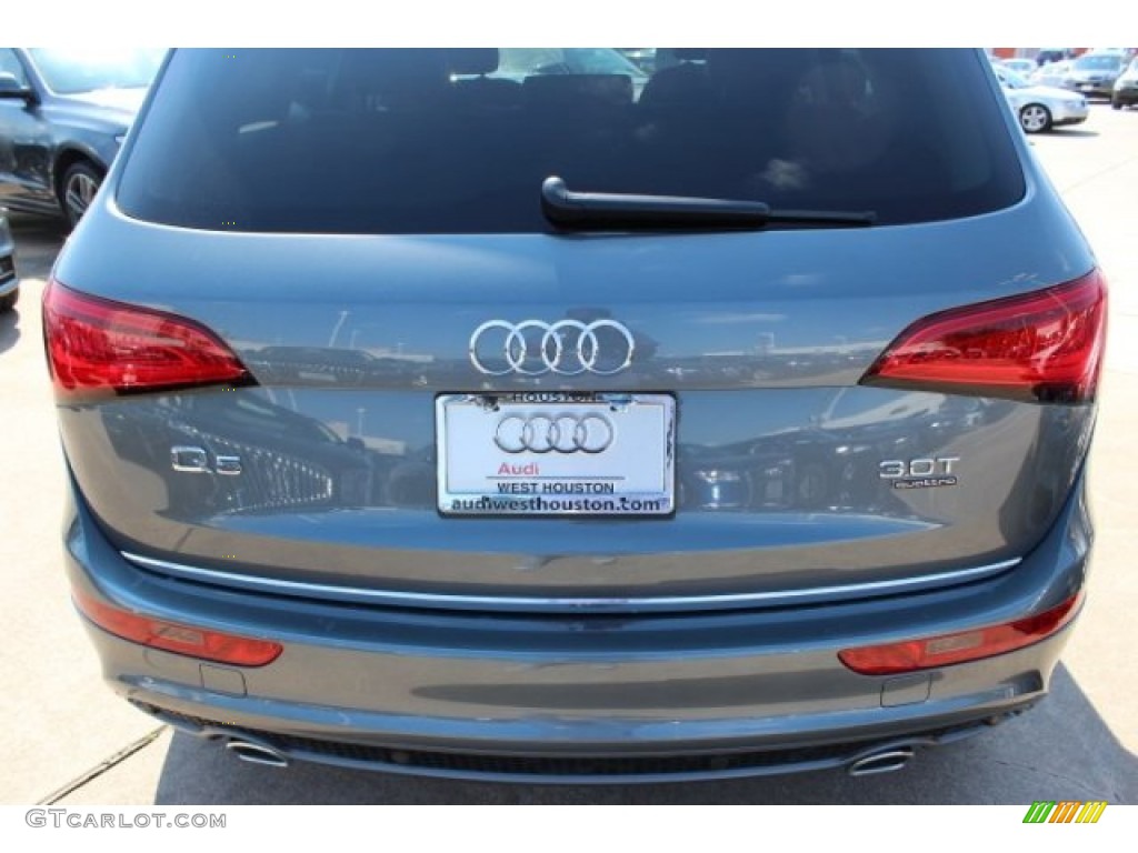 2016 Q5 3.0 TFSI Premium Plus quattro - Monsoon Gray Metallic / Black photo #7