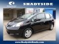 2013 Crystal Black Pearl Honda Fit   photo #1