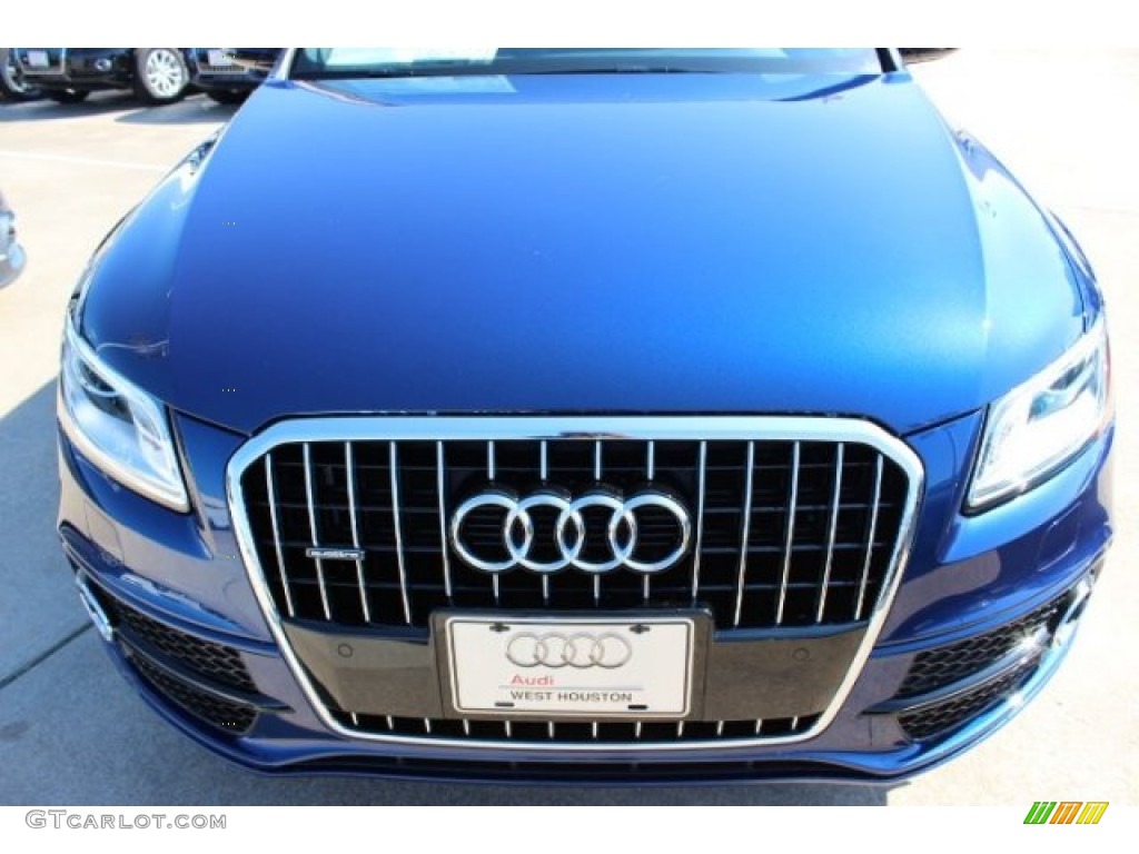 2016 Q5 3.0 TFSI Premium Plus quattro - Scuba Blue Metallic / Chestnut Brown photo #2