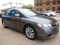 Polished Metal Metallic - Civic EX-L Sedan Photo No. 3