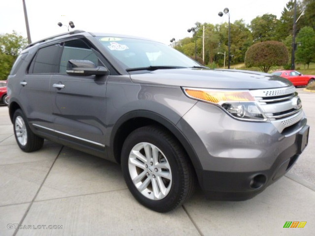 Sterling Gray Metallic 2013 Ford Explorer XLT 4WD Exterior Photo #107612383