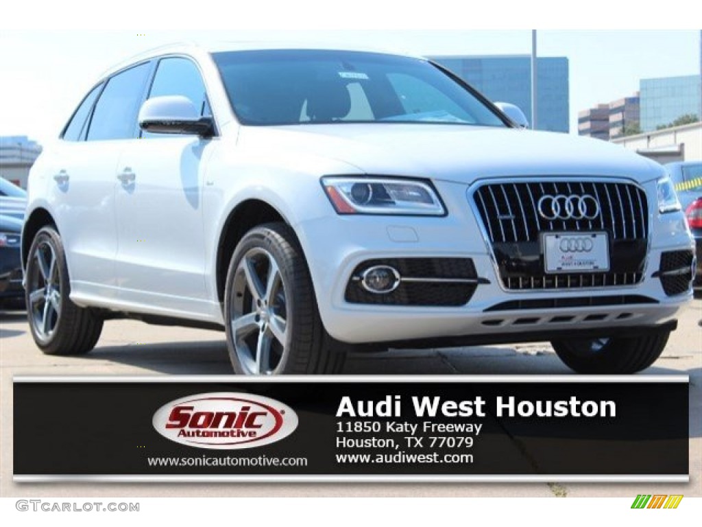 2016 Q5 3.0 TFSI Premium Plus quattro - Glacier White Metallic / Chestnut Brown photo #1