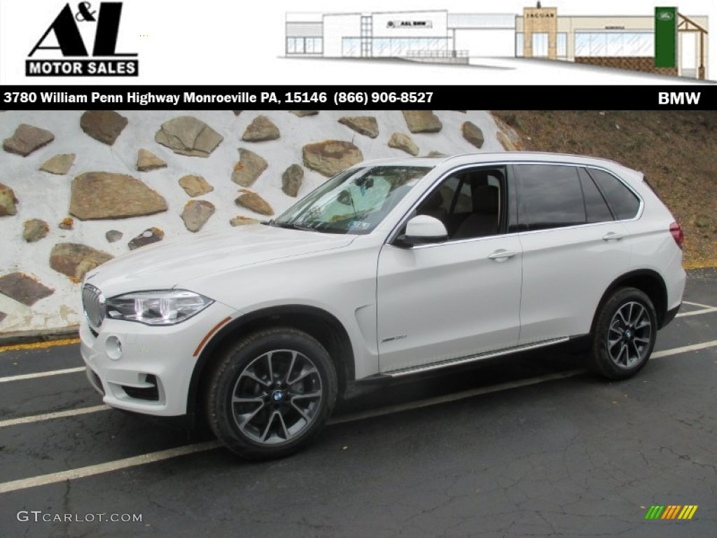 Alpine White BMW X5