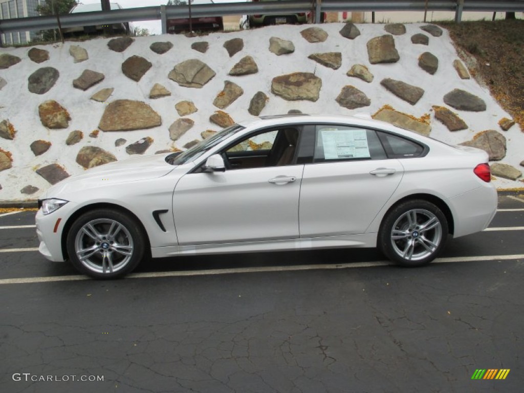 Alpine White 2016 BMW 4 Series 435i xDrive Gran Coupe Exterior Photo #107613267